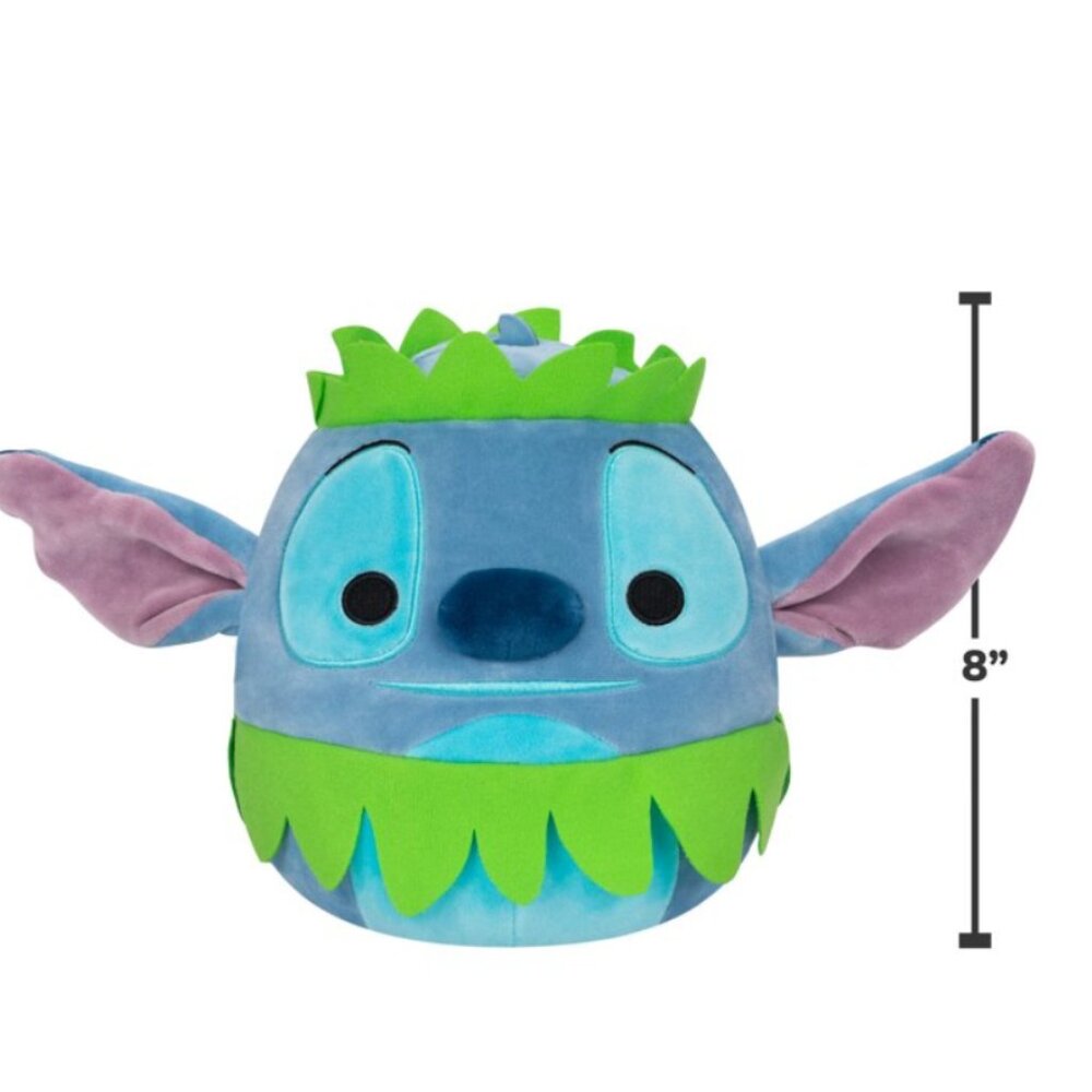 Squishmallows Disney Stitch "HULA" 8" Plush, NWT